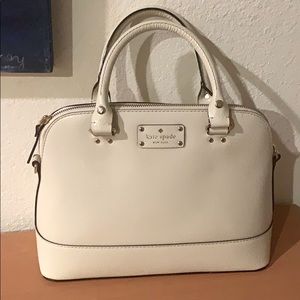 Ivory white Kate spade bag
